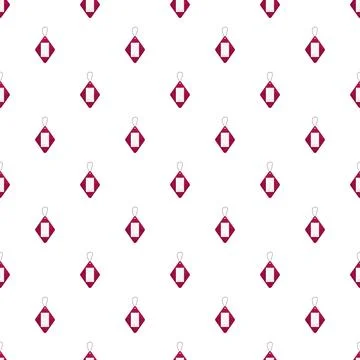 Repeating geometric price tags pattern on white background 스톡 일러스트
