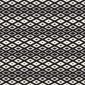 Repeating Geometric Rectangle Tiles. Vector Seamless Pattern. Illustrazione stock