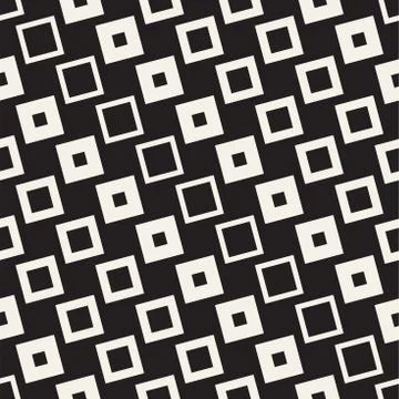 Repeating Geometric Rectangle Tiles. Vector Seamless Pattern. イラスト素材