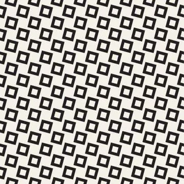 Repeating Geometric Rectangle Tiles. Vector Seamless Pattern. Stock Illustration