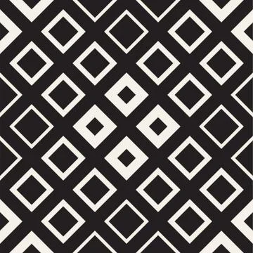 Repeating Geometric Rectangle Tiles. Vector Seamless Pattern. Stock Illustration
