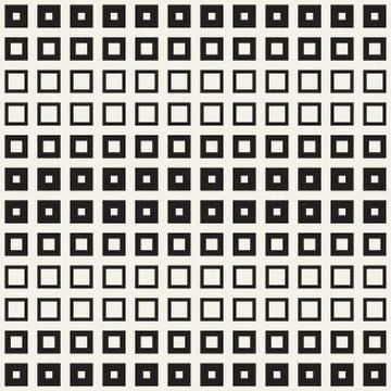 Repeating Geometric Rectangle Tiles. Vector Seamless Pattern. Illustrazione stock