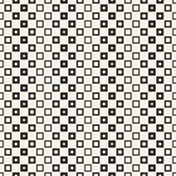 Repeating Geometric Rectangle Tiles. Vector Seamless Pattern. Stock Illustration