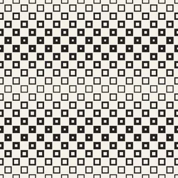 Repeating Geometric Rectangle Tiles. Vector Seamless Pattern. Illustrazione stock