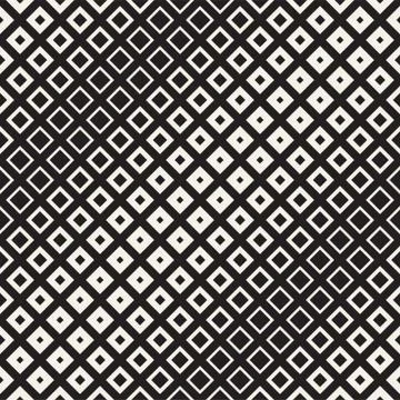 Repeating Geometric Rectangle Tiles. Vector Seamless Pattern. Illustrazione stock