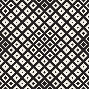 Repeating Geometric Rectangle Tiles. Vector Seamless Pattern. Illustrazione stock