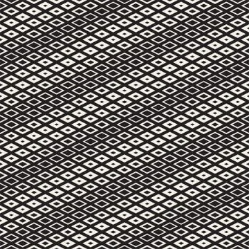 Repeating Geometric Rectangle Tiles. Vector Seamless Pattern. Illustrazione stock