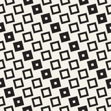 Repeating Geometric Rectangle Tiles. Vector Seamless Pattern. イラスト素材
