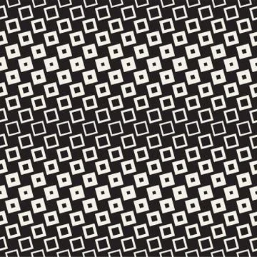 Repeating Geometric Rectangle Tiles. Vector Seamless Pattern. Illustrazione stock