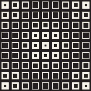Repeating Geometric Rectangle Tiles. Vector Seamless Pattern. Stock Illustration