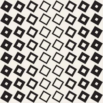 Repeating Geometric Rectangle Tiles. Vector Seamless Pattern. Stock Illustration