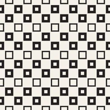 Repeating Geometric Rectangle Tiles. Vector Seamless Pattern. Stock Illustration