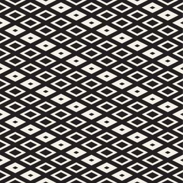 Repeating Geometric Rectangle Tiles. Vector Seamless Pattern. Illustrazione stock