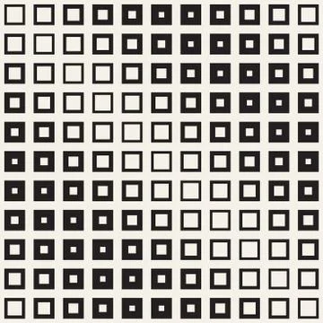 Repeating Geometric Rectangle Tiles. Vector Seamless Pattern. Stock Illustration