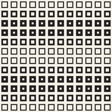 Repeating Geometric Rectangle Tiles. Vector Seamless Pattern. Illustrazione stock