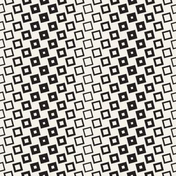 Repeating Geometric Rectangle Tiles. Vector Seamless Pattern. イラスト素材