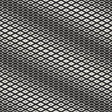 Repeating Geometric Rectangle Tiles. Vector Seamless Pattern. Illustrazione stock