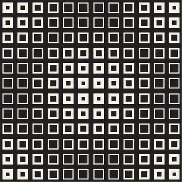 Repeating Geometric Rectangle Tiles. Vector Seamless Pattern. Illustrazione stock
