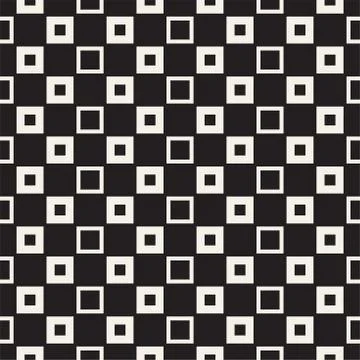 Repeating Geometric Rectangle Tiles. Vector Seamless Pattern. イラスト素材