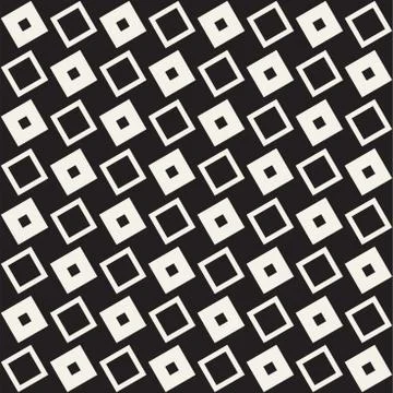 Repeating Geometric Rectangle Tiles. Vector Seamless Pattern. Illustrazione stock