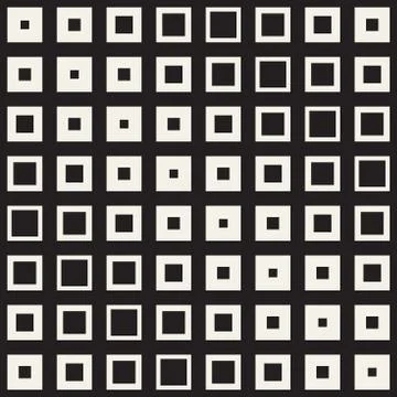 Repeating Geometric Rectangle Tiles. Vector Seamless Pattern. Illustrazione stock