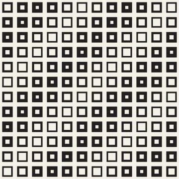 Repeating Geometric Rectangle Tiles. Vector Seamless Pattern. Illustrazione stock