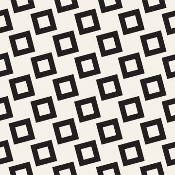 Repeating Geometric Rectangle Tiles. Vector Seamless Pattern. Illustrazione stock