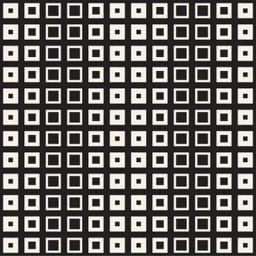 Repeating Geometric Rectangle Tiles. Vector Seamless Pattern. 스톡 일러스트