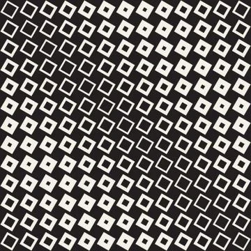 Repeating Geometric Rectangle Tiles. Vector Seamless Pattern. イラスト素材