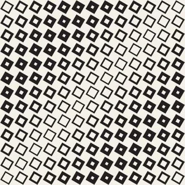 Repeating Geometric Rectangle Tiles. Vector Seamless Pattern. 스톡 일러스트