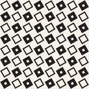 Repeating Geometric Rectangle Tiles. Vector Seamless Pattern. イラスト素材