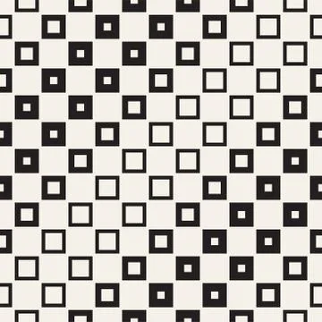 Repeating Geometric Rectangle Tiles. Vector Seamless Pattern. Stock Illustration