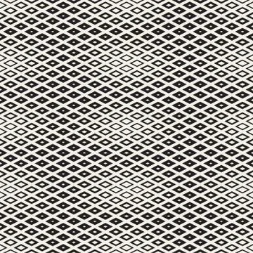 Repeating Geometric Rectangle Tiles. Vector Seamless Pattern. Illustrazione stock