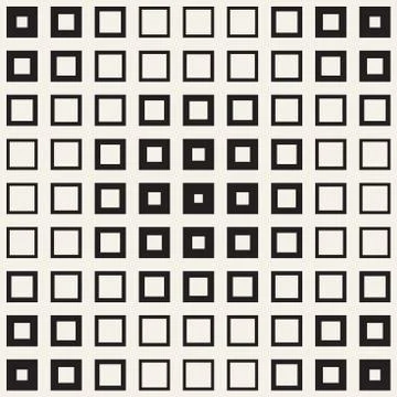 Repeating Geometric Rectangle Tiles. Vector Seamless Pattern. Stockillustratie