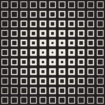 Repeating Geometric Rectangle Tiles. Vector Seamless Pattern. Stock Illustration