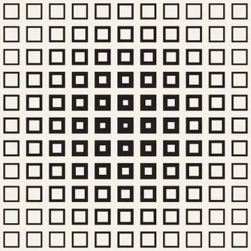 Repeating Geometric Rectangle Tiles.  Vector Seamless Pattern. Illustrazione stock