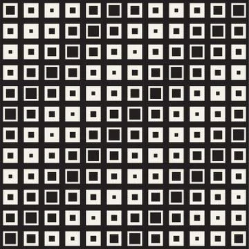 Repeating Geometric Rectangle Tiles. Vector Seamless Pattern. 스톡 일러스트