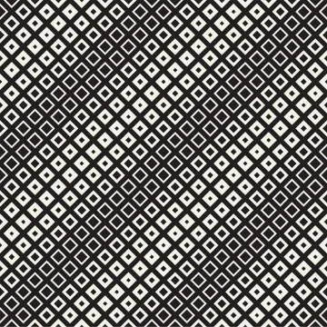 Repeating Geometric Rectangle Tiles. Vector Seamless Pattern. Illustrazione stock