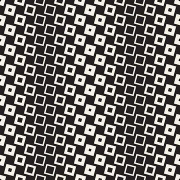Repeating Geometric Rectangle Tiles. Vector Seamless Pattern. Stock Illustration