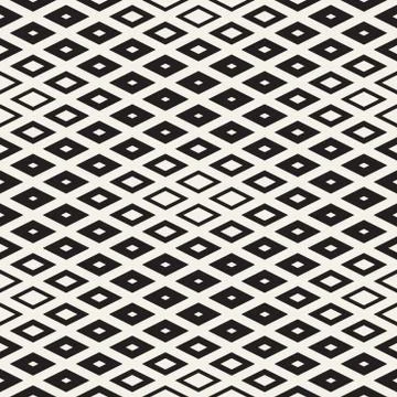 Repeating Geometric Rectangle Tiles.  Vector Seamless Pattern. Stock Illustration