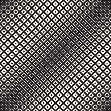 Repeating Geometric Rectangle Tiles. Vector Seamless Pattern. Illustrazione stock