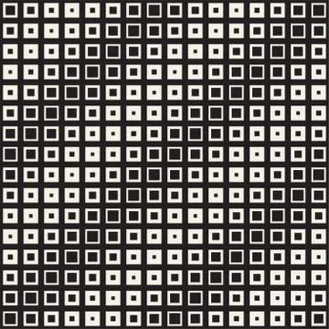 Repeating Geometric Rectangle Tiles. Vector Seamless Pattern. Illustrazione stock