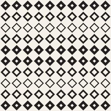Repeating Geometric Rectangle Tiles.  Vector Seamless Pattern. Stock Illustration