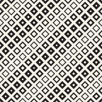 Repeating Geometric Rectangle Tiles.  Vector Seamless Pattern. イラスト素材