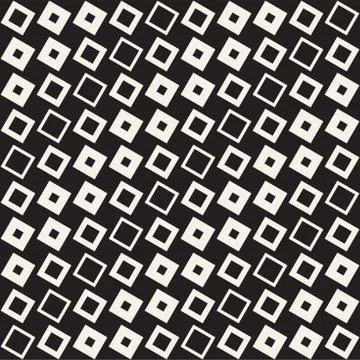 Repeating Geometric Rectangle Tiles. Vector Seamless Pattern. Illustrazione stock