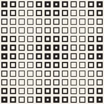 Repeating Geometric Rectangle Tiles.  Vector Seamless Pattern. 스톡 일러스트