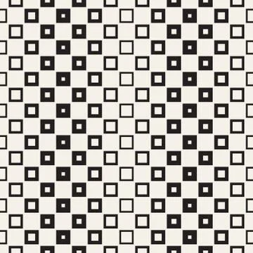 Repeating Geometric Rectangle Tiles.  Vector Seamless Pattern. Stock Illustration