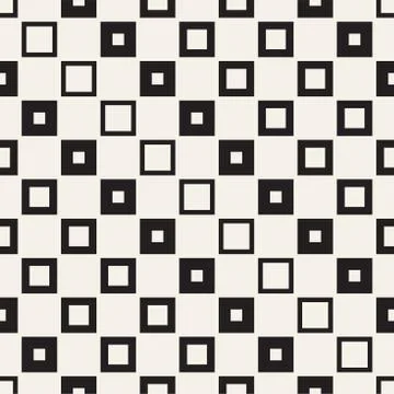 Repeating Geometric Rectangle Tiles.  Vector Seamless Pattern. Illustrazione stock