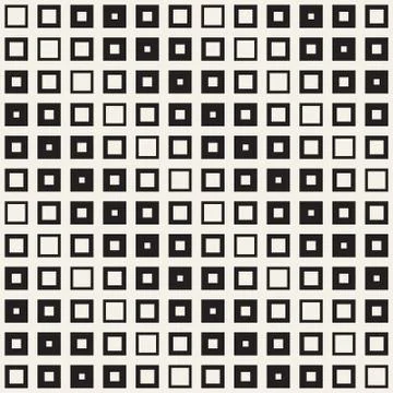 Repeating Geometric Rectangle Tiles.  Vector Seamless Pattern. 스톡 일러스트