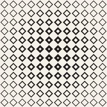 Repeating Geometric Rectangle Tiles.  Vector Seamless Pattern. Stock Illustration